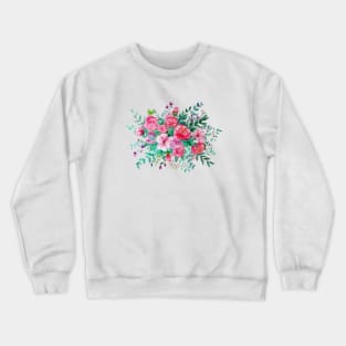 Watercolour Flowers Crewneck Sweatshirt